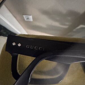 Authentic Gucci Optical Eyeglasses – Black Acetate